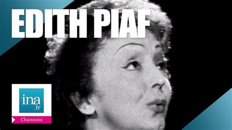 Edith Piaf Et Th O Sarapo A Quoi A Sert L Amour Archive Ina