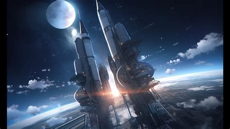 Spacecraft Launch Of A In 3d Rendering Backgrounds | JPG Free Download ...