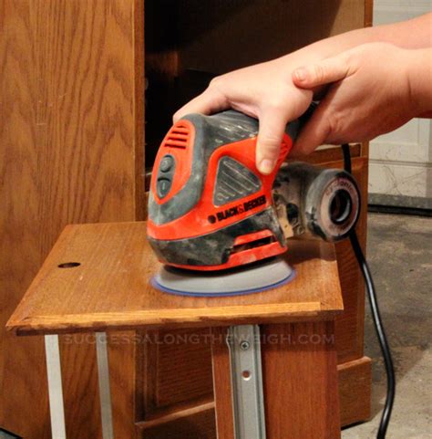 Success Along The Weigh Diy Project Refinishing A File Cabinet