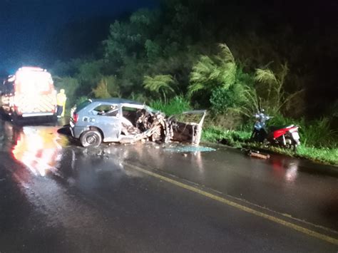 Motorista Morre E Duas Pessoas Ficam Feridas Em Acidente Na Br 163 Em