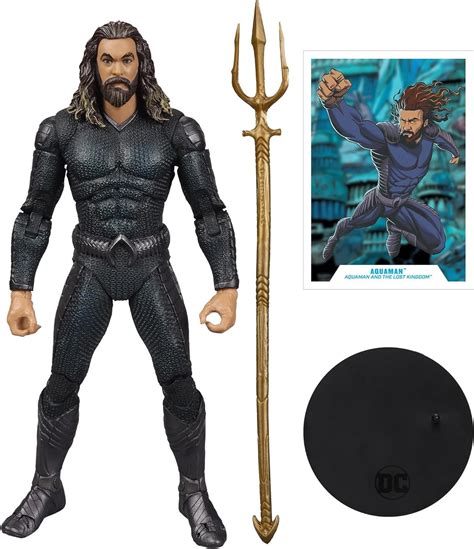 Figura Aquaman Stealth Suit Aquaman Y El Reino Perdido Dc Articulada Cms