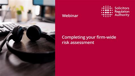 Sra Completing Your Firm Wide Risk Assessment Solicitors Regulation