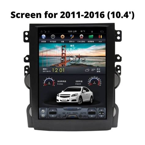 Touch Screen Chevrolet Malibu Tesla Screen Upgrade