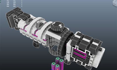 plasma cannon gun 3d model