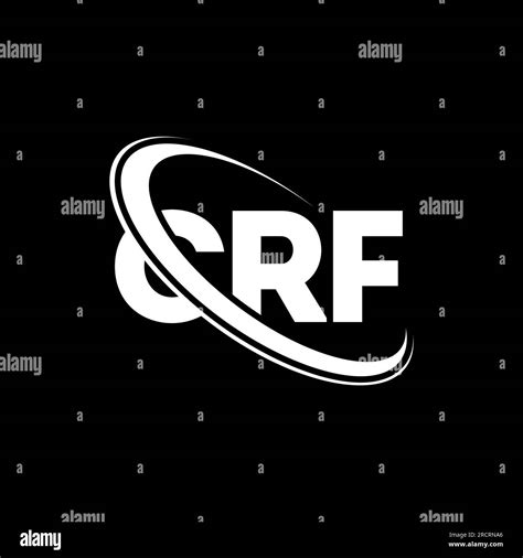 Crf Logo Crf Letter Crf Letter Logo Design Initials Crf Logo Linked