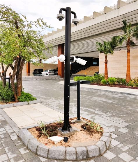 Floor Mount Cctv Poles Dime International Mechanical Engineering