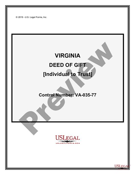 Virginia Deed Of Trust Form Us Legal Forms