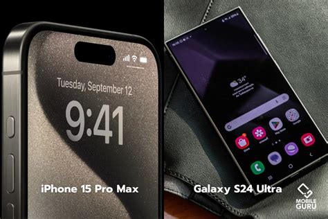 เทียบตัวท็อป Iphone 15 Pro Max Vs Samsung Galaxy S24 Ultra ไทเทเนียม