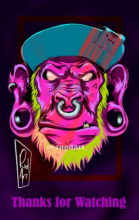 Crazy Monkey | Behance