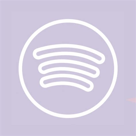 Spotify Aesthetic Icon Purple Spotify Purple Neon App Icon Wallpaper