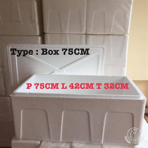 Jual 75cm Styrofoam Box BESAR Kotak Gabus Box Frozen Food STEREOFOOM