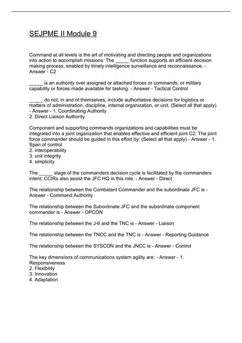 Sejpme Ii Module Questions And Answers Sejpme Questions