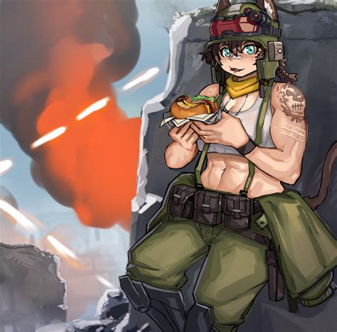 Want A Bite Commander Original R AnimeBurgers