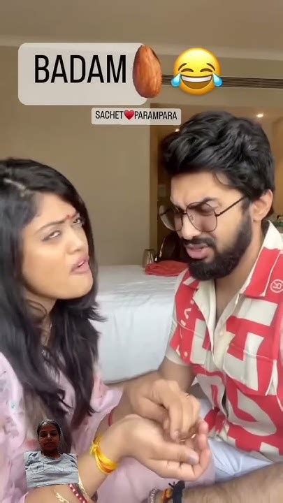 Badam🤣🤣 Comedy Sachetparampara Funny Couple Viral Shortvideo