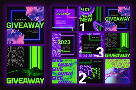 Free Giveaway Instagram Post Template – Free PSD Templates