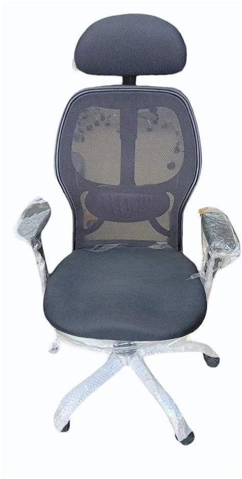 Polyester Matrix Inch High Back Mesh Office Chair Black At Rs