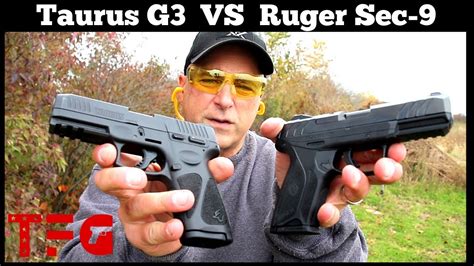 Taurus G3 VS Ruger Security 9 Range Comparison TheFirearmGuy YouTube