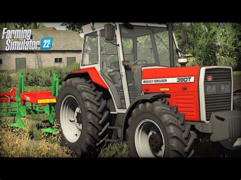 Prace Polowe Wapno I Gruberowanie Massey Ferguson UNIA OSADA FS22