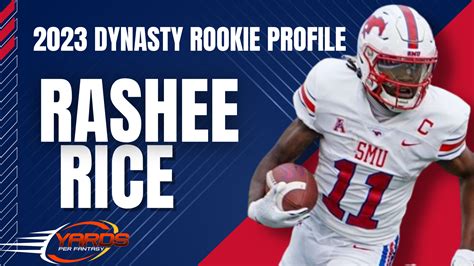 Rashee Rice Dynasty Rookie Profile Draft Yards Per Fantasy