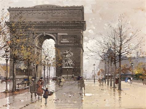 Galien Laloue Eug Ne Peinture Fran Aise Si Cle Paris Animation Sur