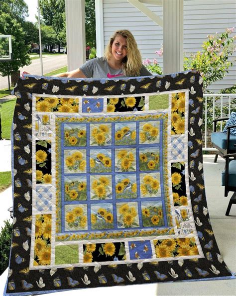 My Sunflower Garden Quilt Dreamrooma