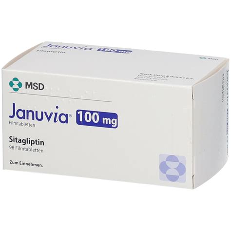 Januvia® 100 Mg 98 St Mit Dem E Rezept Kaufen Shop Apotheke