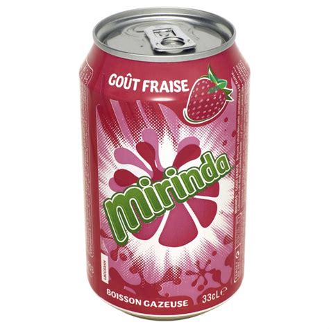 Mirinda Gout Fraise Erdbeer Er Pack X X L Dosen Usy Block