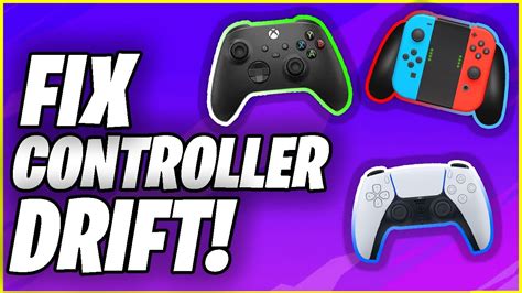 HOW TO FIX CONTROLLER DRIFT FORTNITE 2024 PS5 XBOX NINTENDO SWITCH