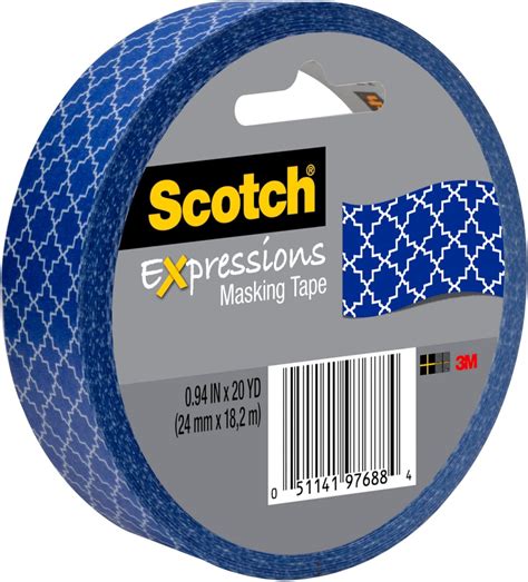 Scotch Expressions Masking Tape 94 In X 20 Yd 6 Rolls