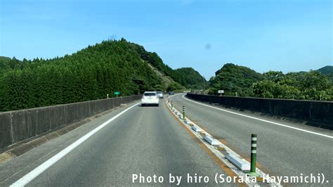 E35西九州道 武雄佐世保道路 下り行き（佐世保大塔ic～武雄南ic・武雄jct）