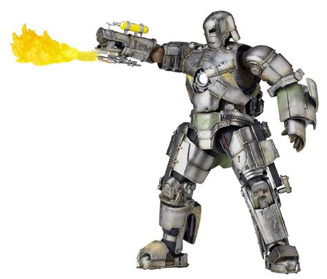 Legacy Of Revoltech Iron Man Mark I Reissue Up For Order Marvel Toy News