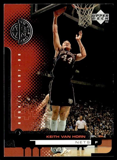 Upper Deck To The Net Keith Van Horn New Jersey Nets Ebay