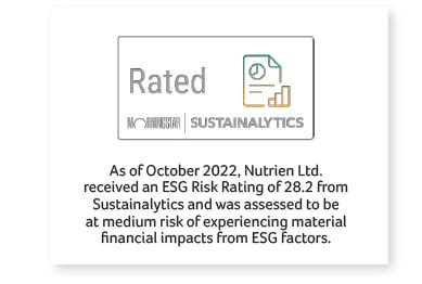 ESG Ratings Profile | Nutrien