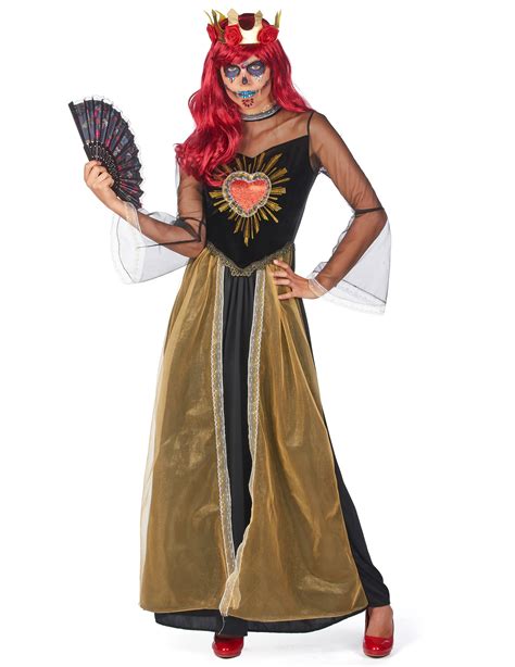 D Guisement Reine Du Dia De Los Muertos Femme Deguise Toi Achat De