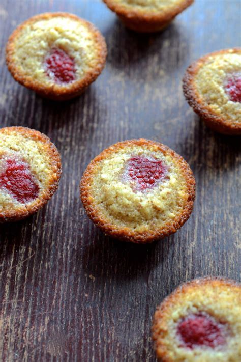 Mini Almond Cakes With A Raspberry Button Ciao Chow Bambina