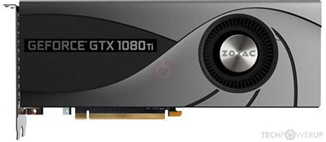 Zotac Gtx 1080 Ti Specs Techpowerup Gpu Database