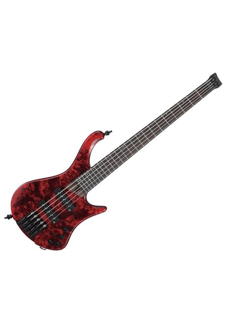 Ibanez Ehb1505swl Ehb Headless Bass 5 String Stained Wine Red