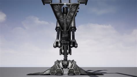 Lance Vermeer Spaceship Landing Gear