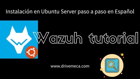 Como Instalar Wazuh En Ubuntu Server YouTube