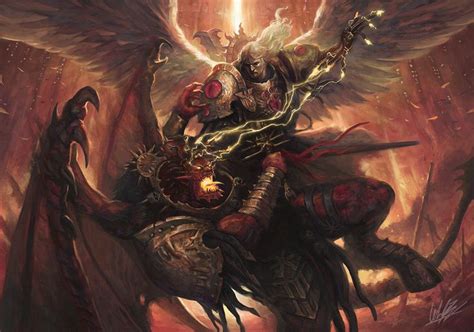 Eternity Gate Battle Of The Angels L J Koh Warhammer Fantasy Warhammer 40k Artwork Warhammer