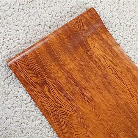 Faux Oak Wood Grain Contact Paper For Cabinets Countertops Decorative