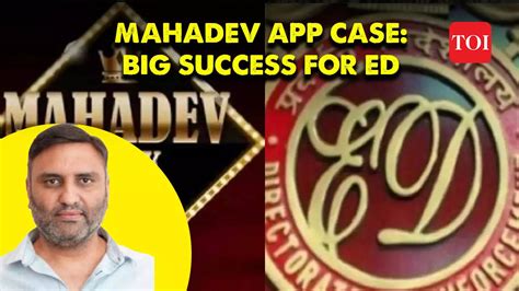 Mahadev Betting App Case Big Breakthrough For Ed Main Accused Ravi