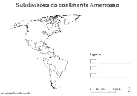 10 Mapas Do Continente Americano Para Colorir E Imprimir Online Cursos Gratuitos Continente