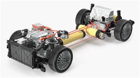 Toyota Mirai Hydrogen Fuel Cell Vehicle Fully Detailed D Model