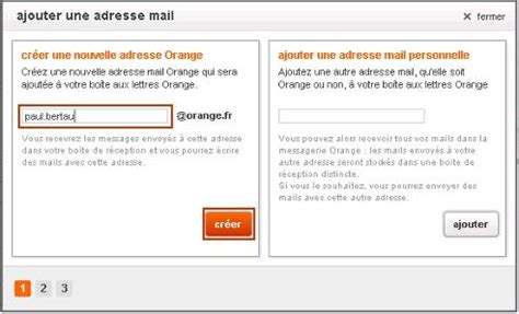 Messagerie mail orange créer une nouvelle adresse mail Orange alias