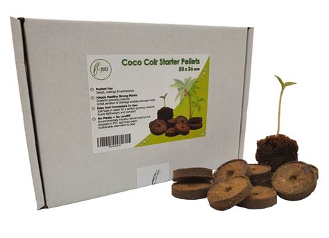 Coco Coir Plant Starter Pellets Mm X E Pots