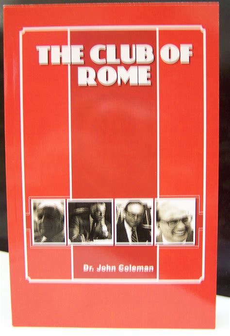 THE CLUB OF ROME Unabridged Binder Print Copy By John Coleman Goodreads