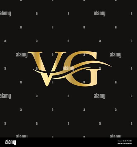 Creative Vg Letter With Luxury Concept Modern Vg Logo Design For