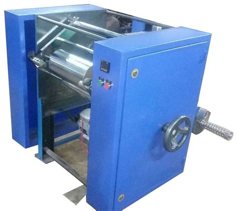 Semi Automatic Single Aluminum Foil Rewinding Machine Hp Production