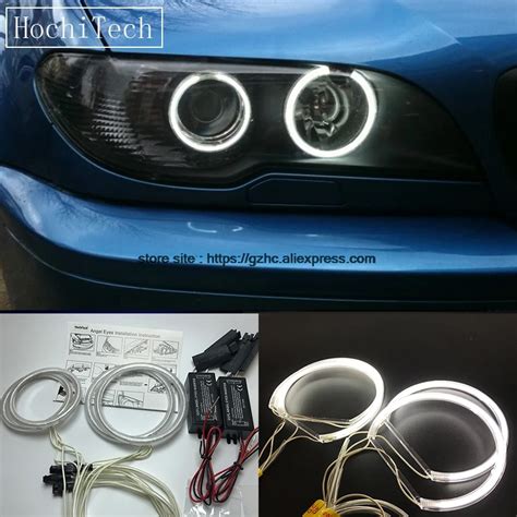 Hochitech For Bmw E46 Convertible Facelift With Xenon Ultra Bright Day Light Ccfl Angel Eyes